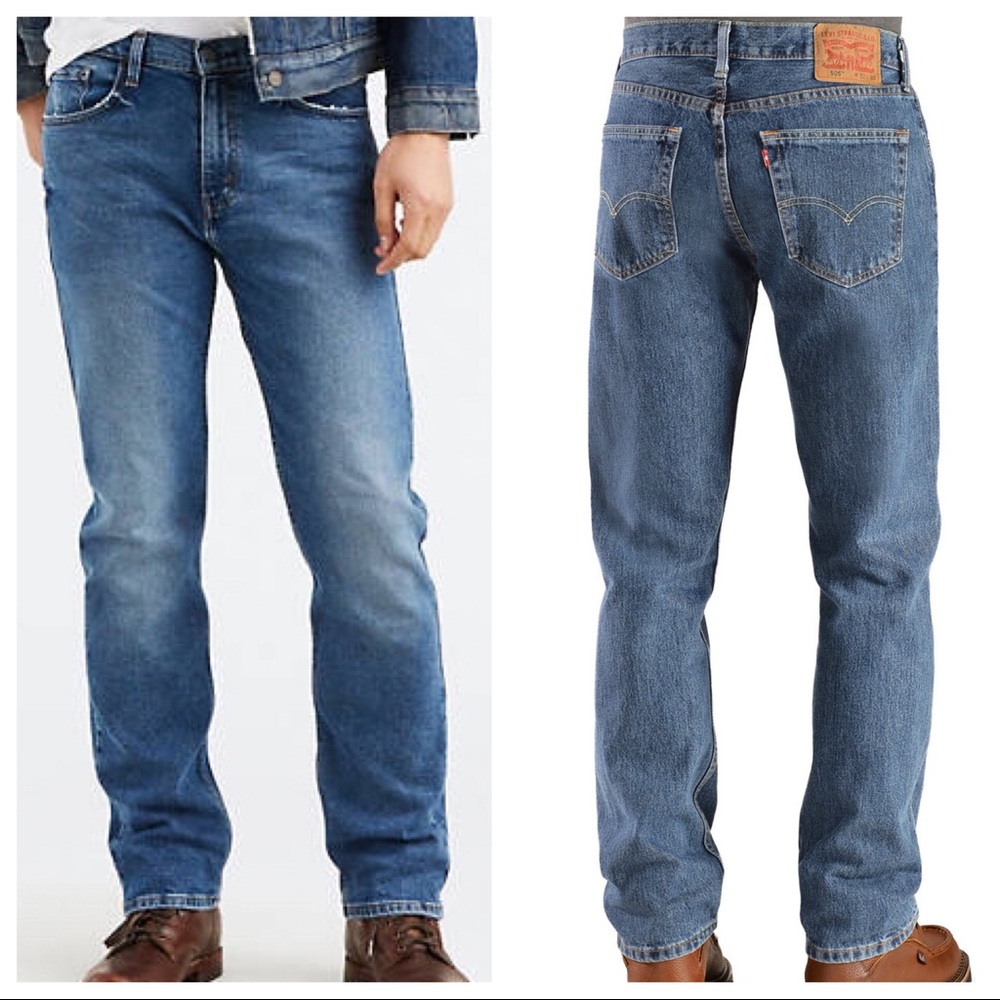 Levi’s 505 Jeans 34x29 EUC - Picture 1 of 8